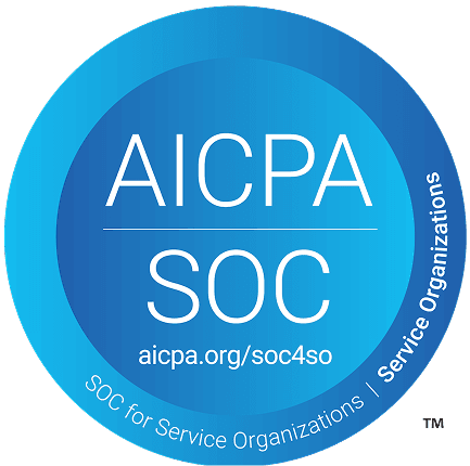 AICPA SOC for Service Organizations badge